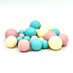 Сферы из шоколадной глазури белые, голубые, розовые 25шт