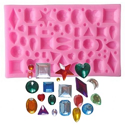 Молд силиконовый 11х7x0,8 см "Драгоценные камни"